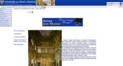 Desktop Screenshot of jeanmonnet.unige.it