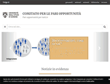 Tablet Screenshot of cpo.unige.it