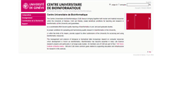 Desktop Screenshot of cub.unige.ch