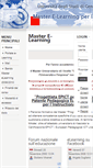 Mobile Screenshot of masterelearning.unige.it