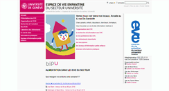 Desktop Screenshot of eve.unige.ch