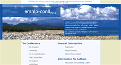 Desktop Screenshot of emnlp-conll2012.unige.ch