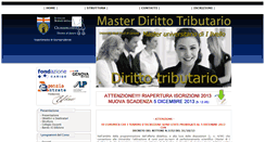 Desktop Screenshot of mastertributario.unige.it