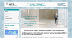 Desktop Screenshot of gestion.unige.ch