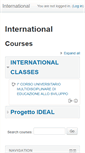 Mobile Screenshot of international.aulaweb.unige.it