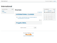 Tablet Screenshot of international.aulaweb.unige.it