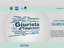 Tablet Screenshot of master.giuristaimpresa.unige.it