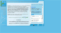 Desktop Screenshot of cesisp.unige.it