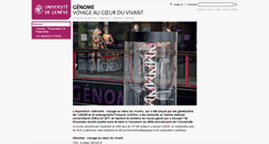 Desktop Screenshot of genome.unige.ch