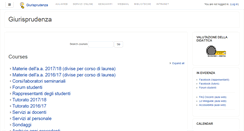 Desktop Screenshot of giurisprudenza.aulaweb.unige.it