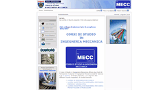 Desktop Screenshot of meccanica.unige.it