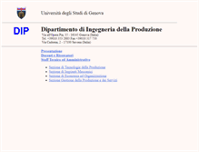 Tablet Screenshot of dip.unige.it