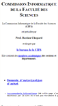 Mobile Screenshot of cifs.unige.ch