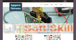 Desktop Screenshot of elettronica.ingegneria.unige.it