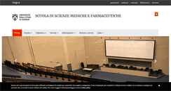 Desktop Screenshot of medicina.unige.it