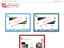 Tablet Screenshot of petit-bazar.unige.ch